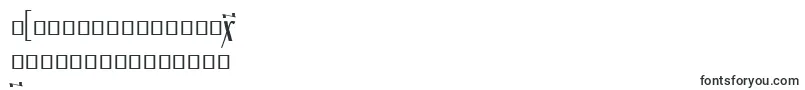 Orthodox.TtUcs8Tight-Schriftart – bengalische Schriften